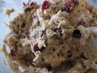 White Chocolate Cranberry Cookies