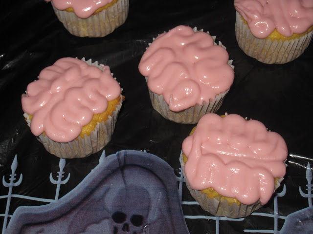 Brain Cupcakes