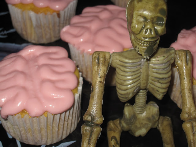 Brain Cupcakes