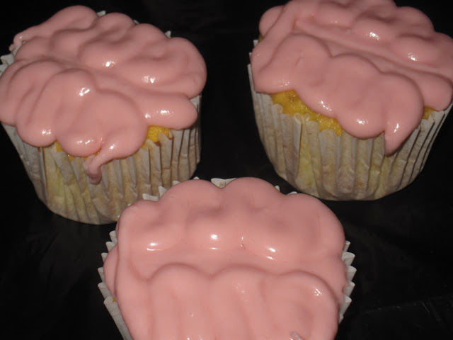 Brain Cupcakes