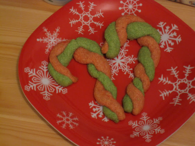 Mint Candy Cane Cookies