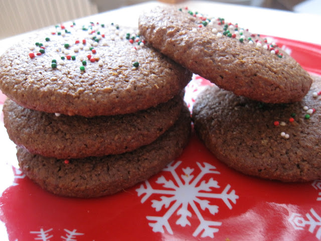 Spicy Festive Gingerbread Cookies