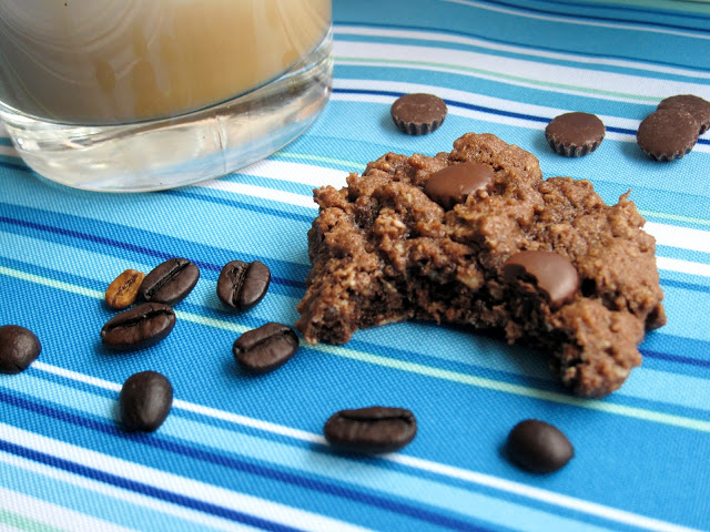 Chocolate Espresso Oatmeal Cookies