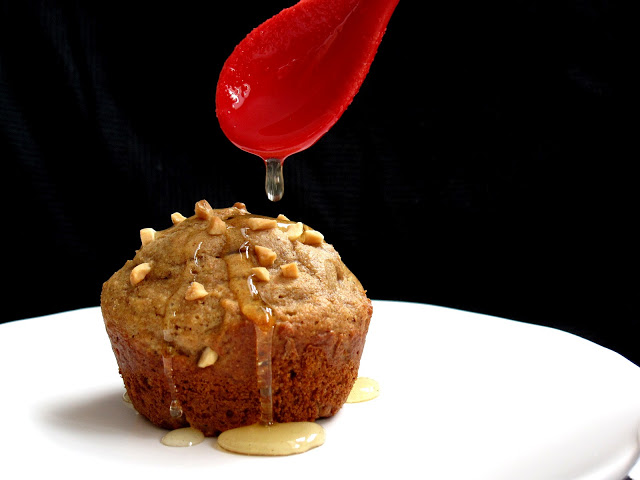 Peanut Butter Banana & Red Lentil Muffins