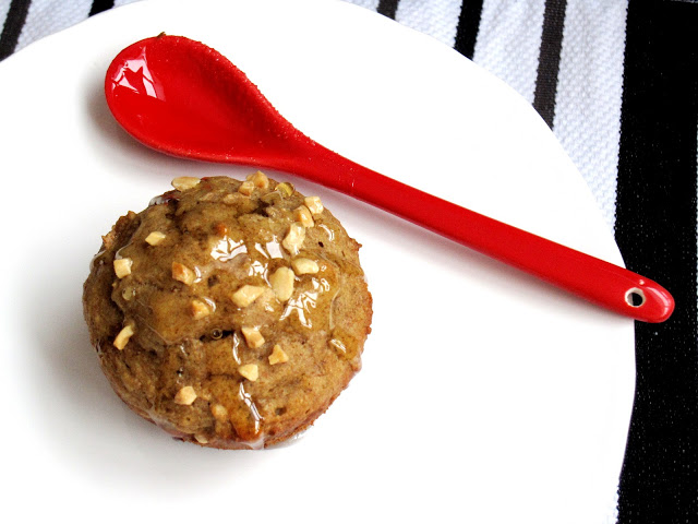 Peanut Butter Banana & Red Lentil Muffins