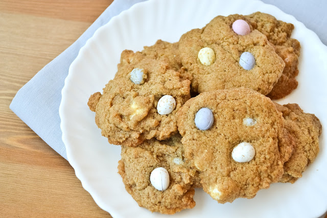 Mini Eggs Cookies