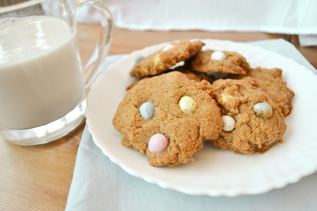 Mini Eggs Cookies