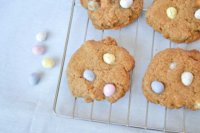 Mini Eggs Cookies