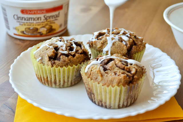 Quick and Easy Cinnamon Bun Muffins