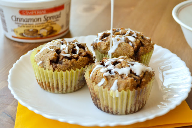 Quick and Easy Cinnamon Bun Muffins