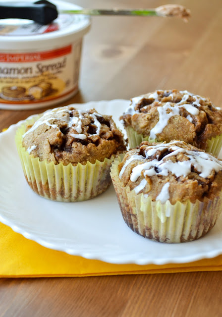 Quick and Easy Cinnamon Bun Muffins