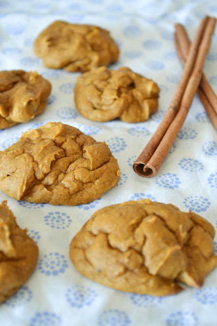 Spiced Pumpkin Cookies with Walnuts