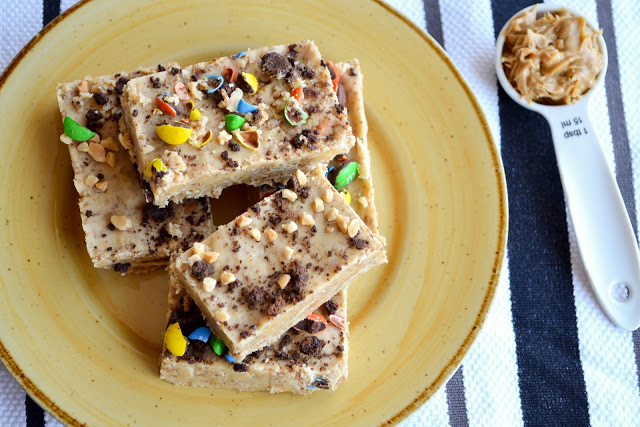 No-Bake Crunchy Peanut Butter Squares