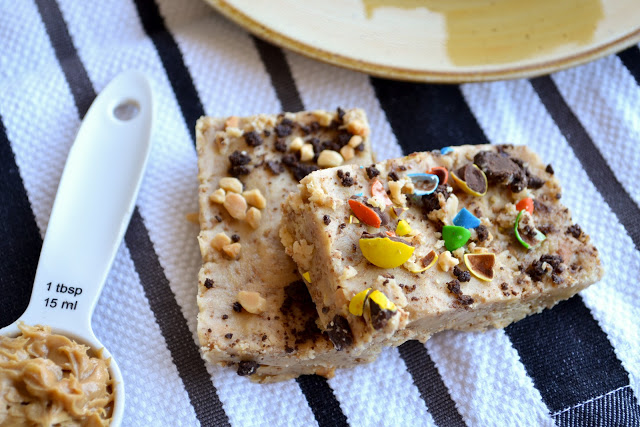 No-Bake Crunchy Peanut Butter Squares