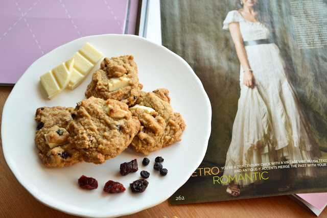 Berry Blasted White Chocolate Cookies