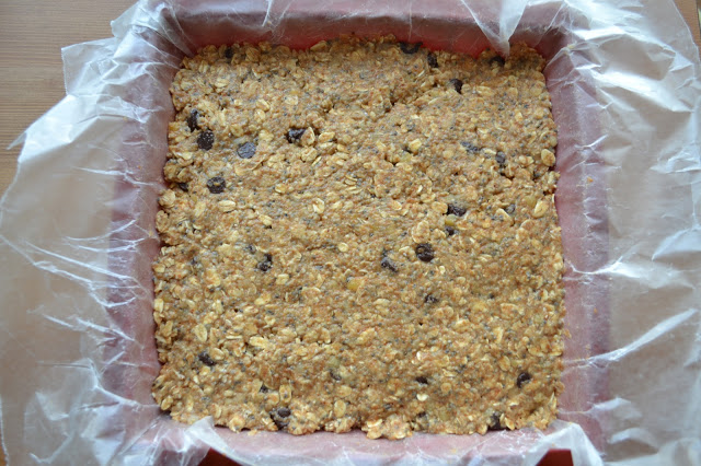 Chocolate Chip Lentil Oatmeal Bars