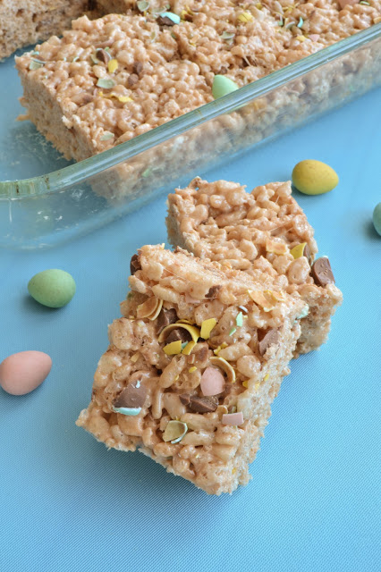 Mini Eggs Rice Krispies Treats