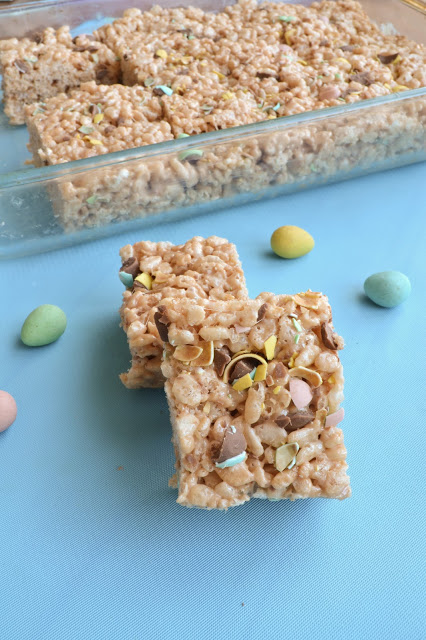 Mini Eggs Rice Krispies Treats