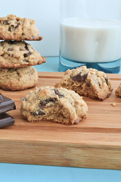 Dark Chocolate Peanut Butter Cookies