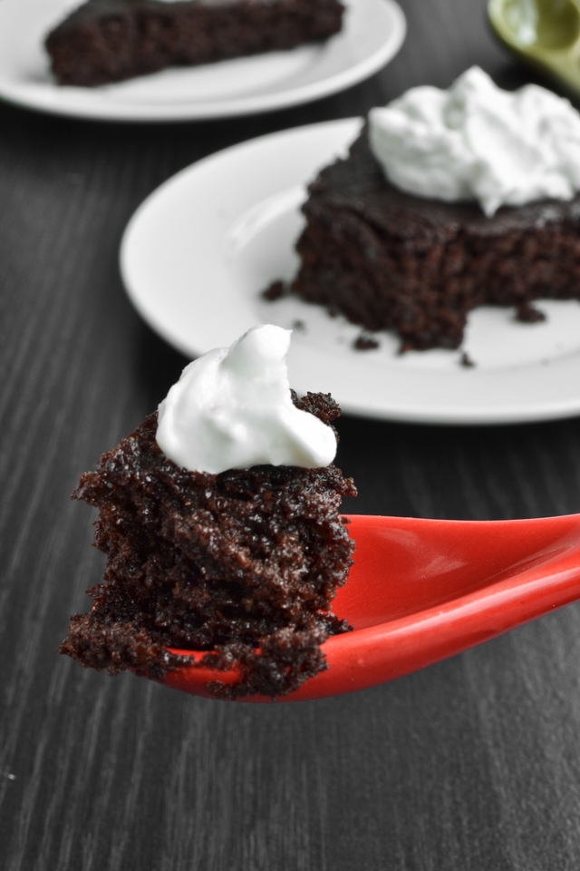 Chocolate Espresso Quinoa Cake