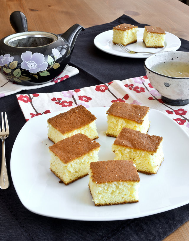 Honey Castella Cake