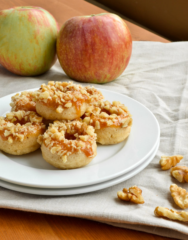 Caramel Candy Apple Mini Doughnuts