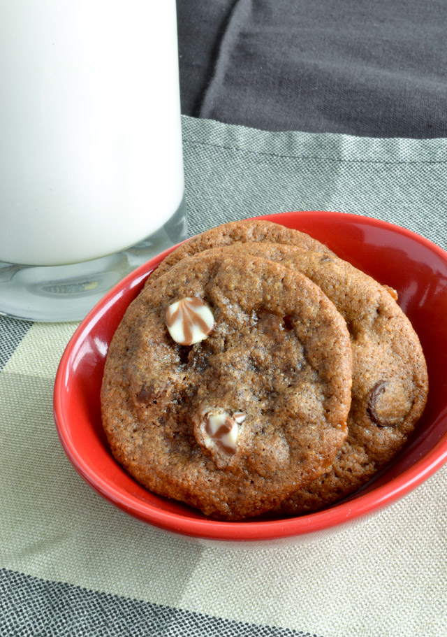 Chocolate Toffee Chip Cookies