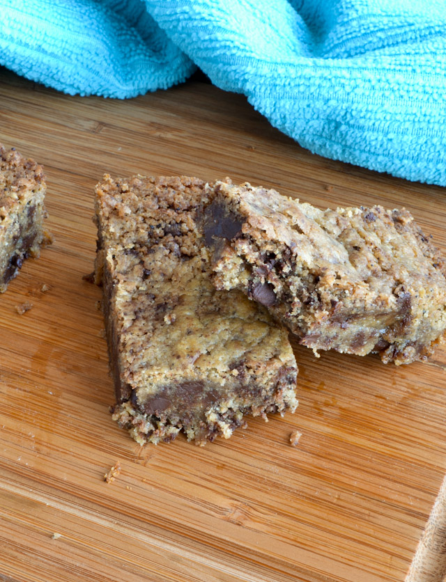 Chocolate Espresso Shortbread Bars