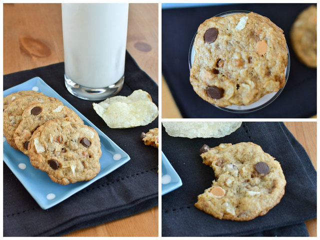 Clean Out Your Pantry Potato Chip Everything Cookies