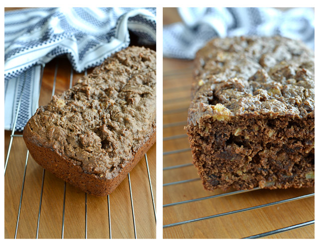 Peanut Butter Chocolate Banana Bread