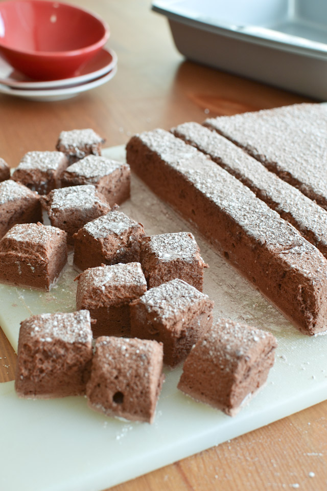 Homemade Chocolate Marshmallows