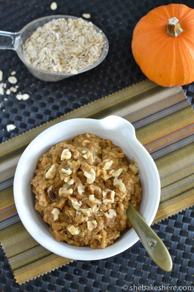 Pumpkin Pie Oatmeal