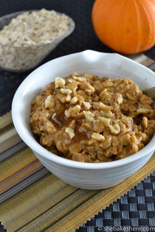 Pumpkin Pie Oatmeal