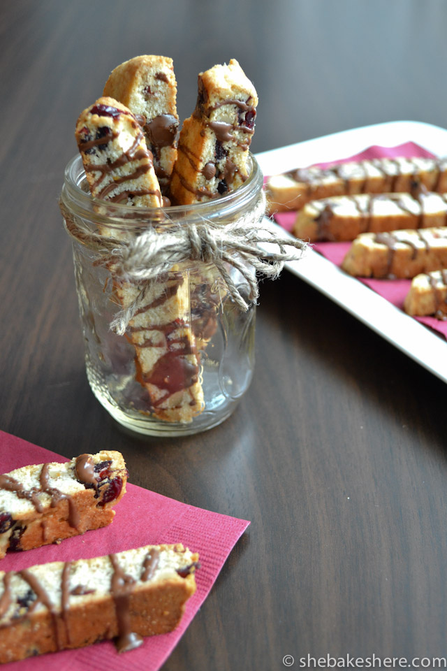 Cranberry Walnut Biscotti