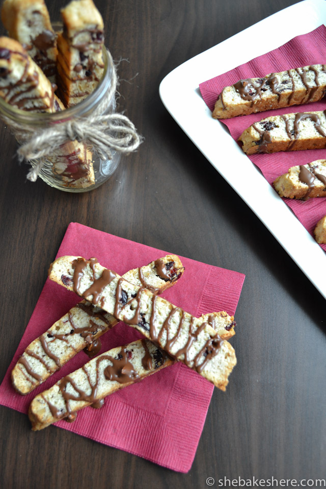 Cranberry Walnut Biscotti