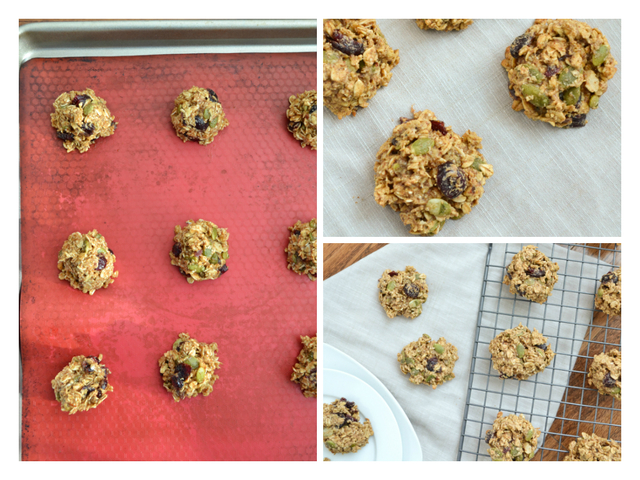 Dried Cranberry & Pepita Seed Breakfast Cookies