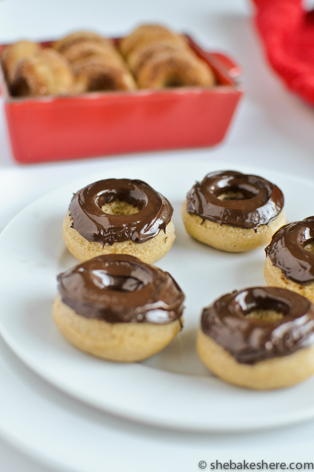 Red Lentil Baked Doughnuts