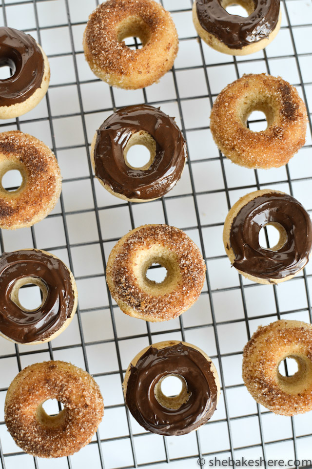 Red Lentil Baked Doughnuts