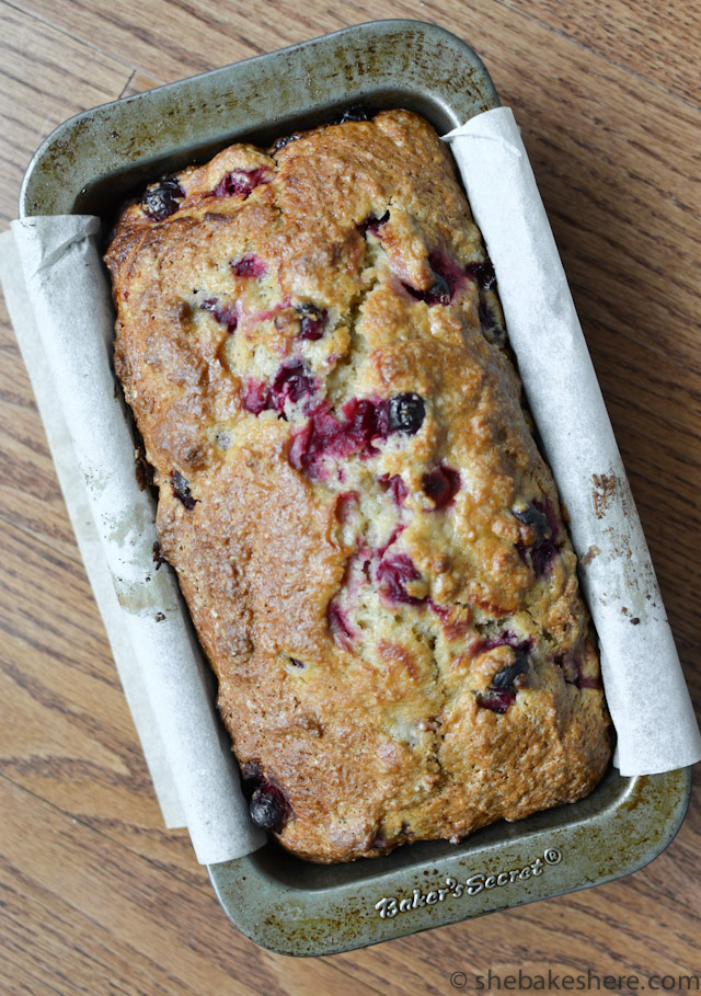 Orange Cranberry Loaf - She Bakes Here