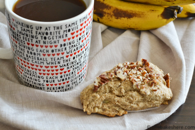 Banana Bread Pecan Scones