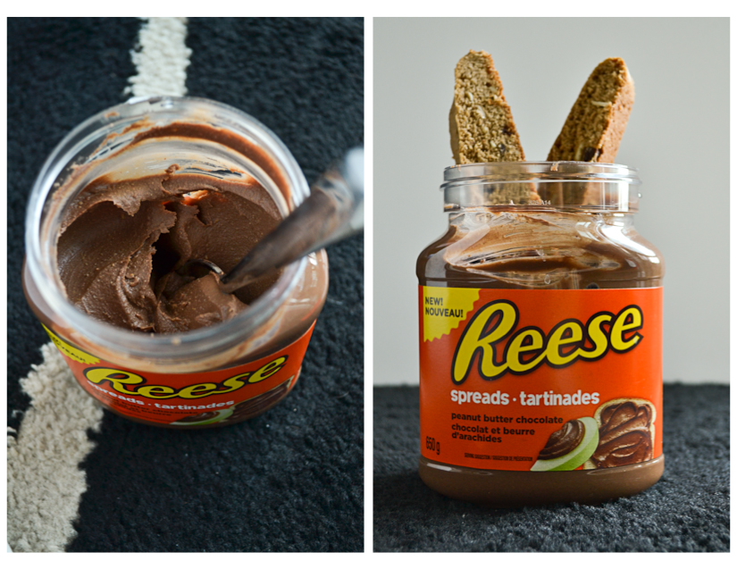 Reese Chocolate Spread and Almond Biscotti