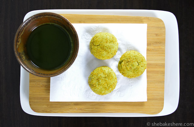 Matcha Cheesecake Cookies