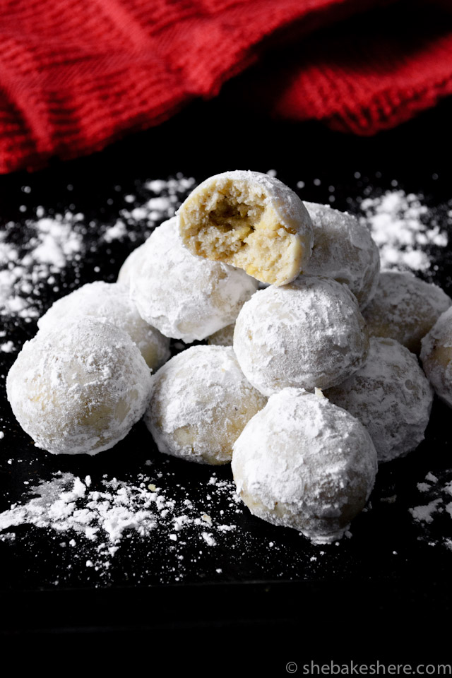 Melt in Your Mouth Snowball Cookies