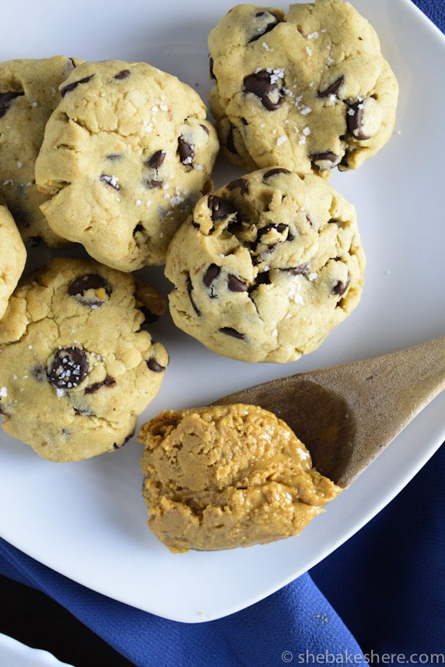 Soft-Baked Chocolate Chip Peanut Butter Cookies