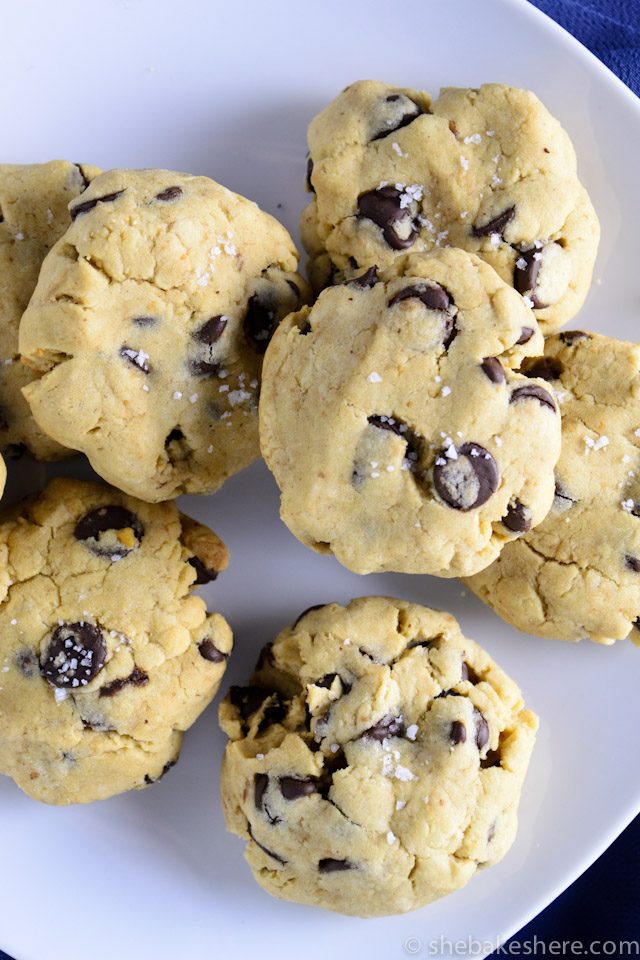 Soft-Baked Chocolate Chip Peanut Butter Cookies